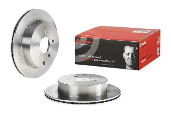 BREMBO 09.B265.10 | Fren Diski Arka Standard Nissan | 2 Adet