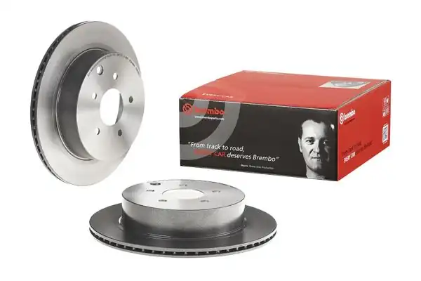 BREMBO 09.B265.11 | Fren Diski Arka UV Coated Nissan | 2 Adet