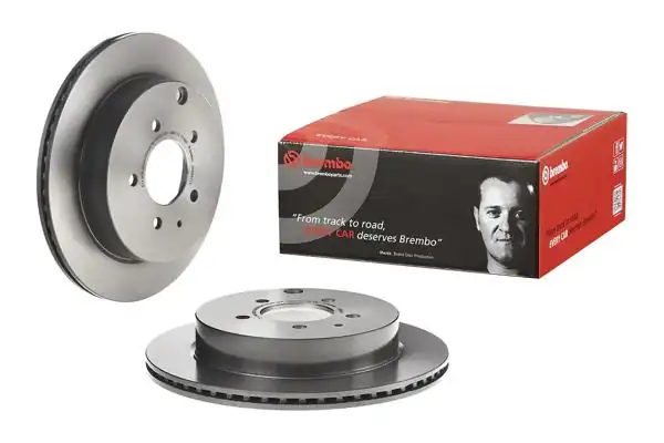 BREMBO 09.B541.11 | Fren Diski Arka UV Coated Mazda Cx-7 | 2 Adet