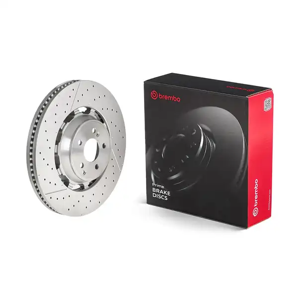 BREMBO 09-C127-33 | Fren Diski Ön Dual Cast Mercedes Benz 2 Adet