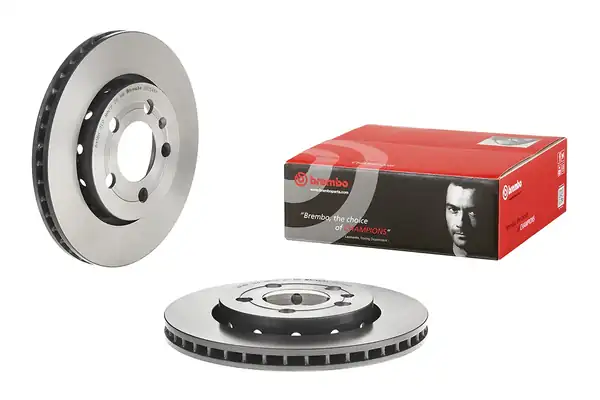 BREMBO 09-C548-11 | Fren Diski Arka Kaplamalı VW Polo 13 2 Adet
