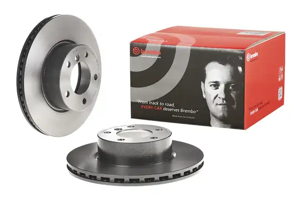 BREMBO 09-C649-11 | Fren Diski Tek Disk Ön Bmw N43 46 47 52 53 04 14