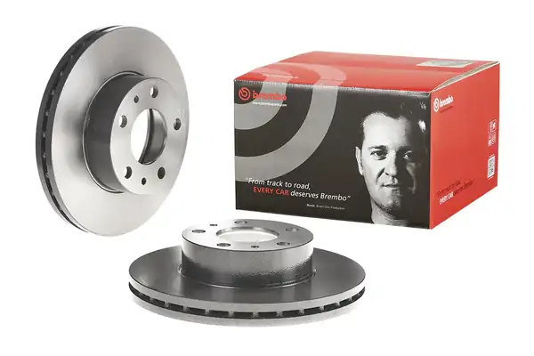 BREMBO 09-D017-11 | Fren Diski Ön UV Coated Peugeot 2 Adet