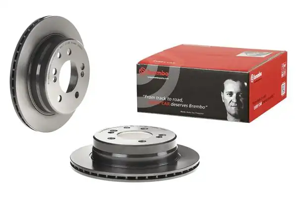 BREMBO 09.D569.11 | Fren Diski Arka UV Coated Ssangyong | 2 Adet