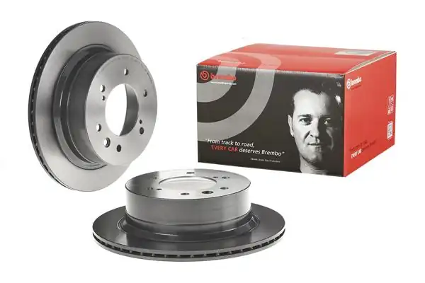 BREMBO 09.D853.11 | Fren Diski Arka UV Coated Mitsubishi | 2 Adet
