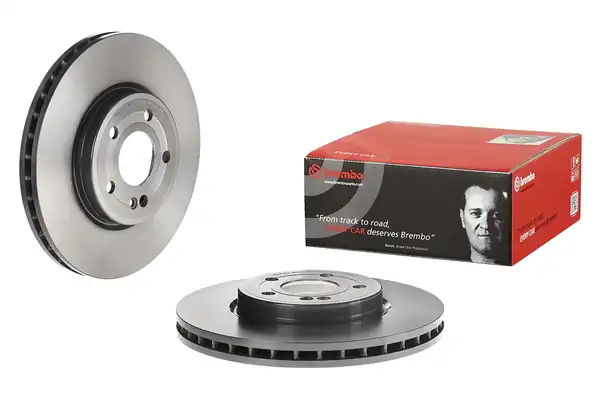 BREMBO 09-E022-11 | Fren Diski Tek Disk Ön M Benz 118 177 247 17