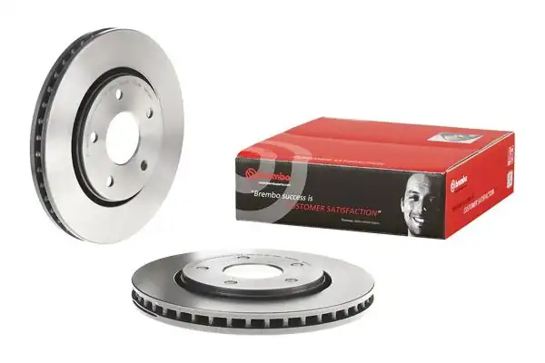 BREMBO 09.N124.11 | Fren Diski Ön 302 mm UV Coated Fiat Freemont 2.0 2011- | 2 Adet