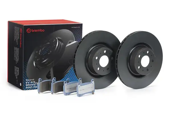 BREMBO KT08003 | Fren Takımı 2 Adet 09 E478 4e Fren Diski P 09 029e Fren Balatası Seti Tesla Model Y 19 2 Adet