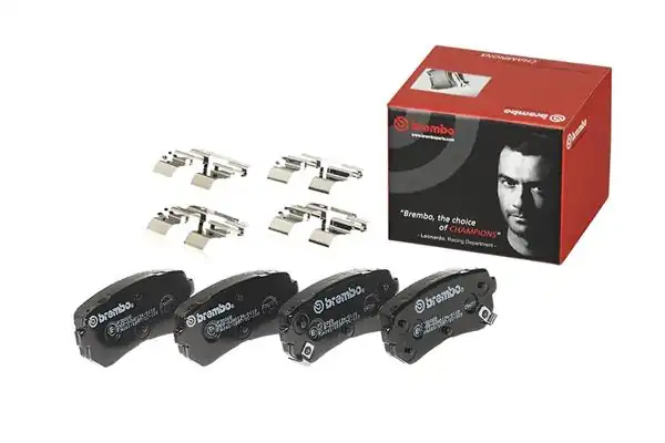 BREMBO P30068 | Fren Balatası Arka Hyundai Tucson/Kona/Kia Sportage/Picanto 2011-2017 (Elektronık El Frenı Olmayan Araclar İçin)