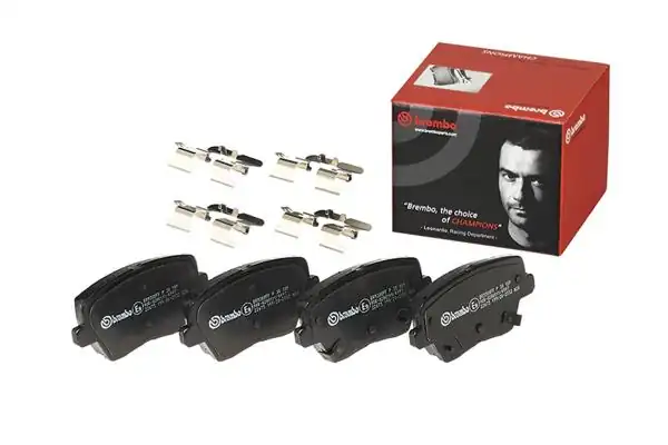 BREMBO P30109 | Fren Balatası Arka Low-Met Hyundai