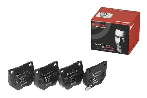 BREMBO P78016 | Fren Balatası Arka Subaru Impreza 2.0I 0001