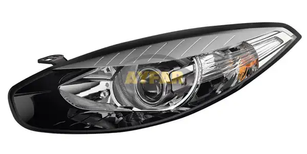 AYFAR 202295 | Far Sol Motorlu Siyah Çerçeveli Mercekli Renault Fluence 2013 Makyajlı Kasa