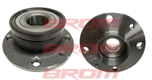 BROM F50019 | Porya Arka Sağ Sol Rulmanlı ABS li 4 Bijon Fiat Doblo Fiorino Stilio 1 3