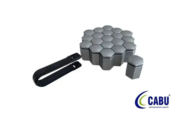 CABU 220658 | Bijon Kapağı Metalik Gri 17x32mm Astra F G H Corsa B C D Vectra A B Zafira B Omega B 20 Adet 220644