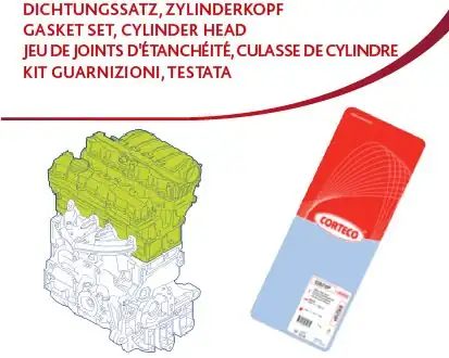 CORTECO 83403628 | Motor Conta Tk Skc li Subap Lastikli Renault Clio IV