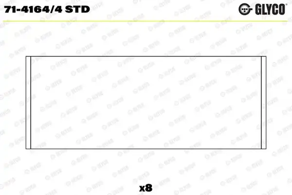 GLYCO 71-41644STD | Freelander 2 0 TDCI Kol Yatak Err6376