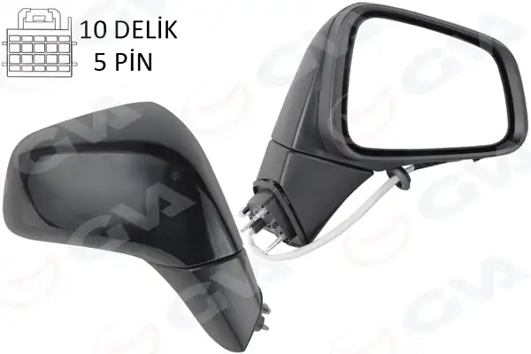 GVA 1090112 | Dış Dikiz Aynası Sağ Opel Mokka 12 Manuel Katlanır
