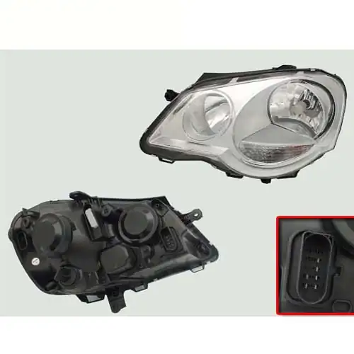 GVA 2075017 | Far Sinyal Sol Polo 9n 1 2 1 4 10 2001 11 2009 1 4tdi 05 09 1 4fsi 02 06 1 6 16v 06 09 1 9sdi 1 9tdi 2001 2009 Elektrikli H7 H1