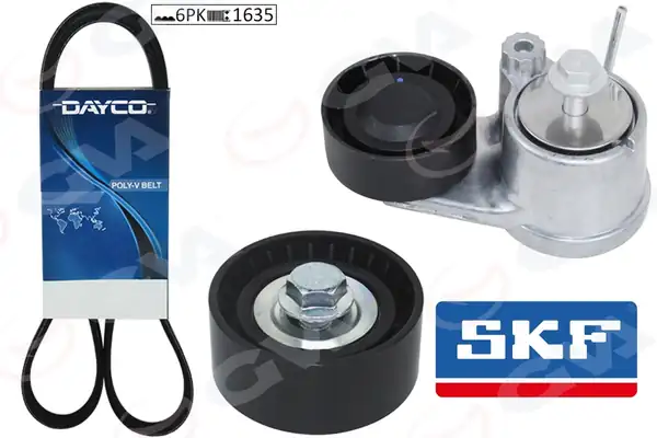 GVA 59A9029 | Alternatör Gergi Kiti Kütüklü Astra J K Meriva B Insignia A B Zafira C 1 6 16v A B16dth Dtr Dte