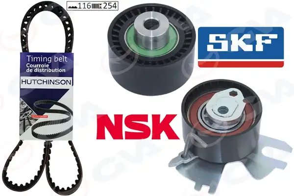 GVA 59T4335 | Eksantrik Gergi Kiti 116x254 P307 P308 P407 P508 P807 Expert C4 C5 C8 Jumpy Scudo Focusii C-Max 2 0d 2 0 Hdi K015606xs