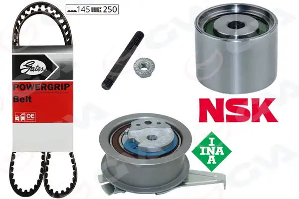 GVA 59T7505G | Eksantrik Gergi Kiti Polo Fabia 14 Ibiza IV 15 A1 14 CUSA CUSB Cyza Cyzb