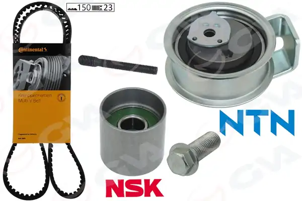 GVA 59T7525 | Triger Seti 150x23 Passat1 8t 01 05 2 0 01 05 A4 A6 1 8t Bfb Awm AWT Alt K035491xs Kutuksuz