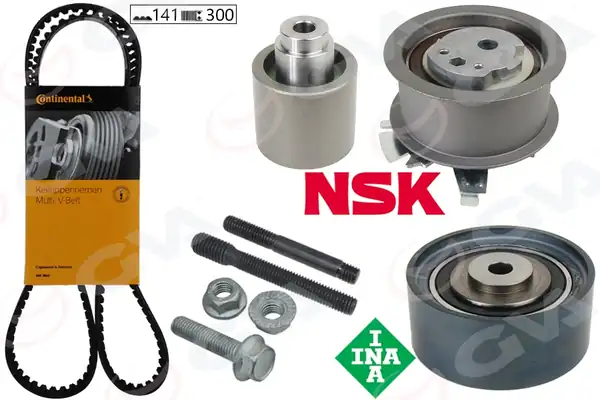 GVA 59T7526 | Triger Seti Passat Jetta Golf5 Octavia Toledo A3 A6 2 0 TDI 04 06 Bkp Bkd BRE Blb Bmr