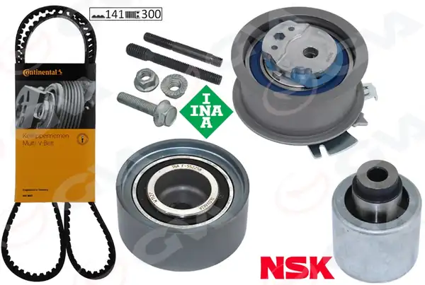 GVA 59T7526OE | Triger Seti Passat Jetta Golf5 Octavia Toledo A3 A6 2 0 TDI 04 06 Bkp Bkd BRE Blb Bmr