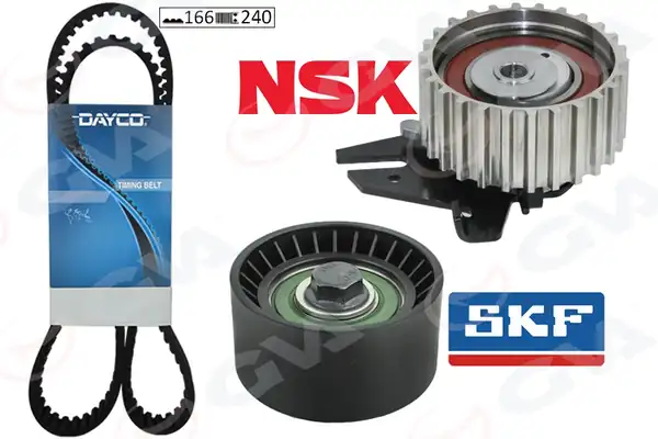 GVA 59T9972 | Eksantrik Gergi Kiti 166x240 Alfa Romeo 145 146 1 6ie 16v 96 01 156 1 6 16v 97 05 K015469xs