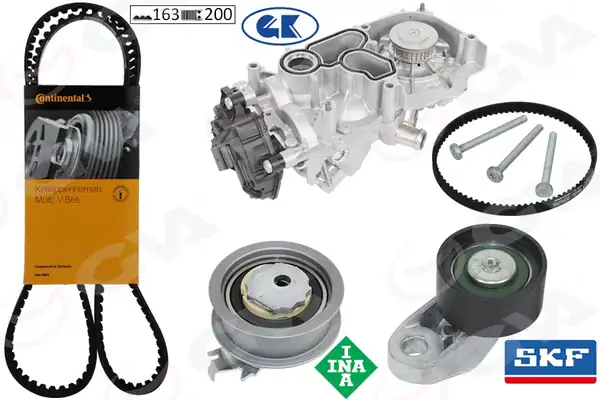 GVA 59WPK7514 | Devirdaim Eksantrik Gergi Kiti Golf8 A3 Leon Octavia 1 0 TSI 2020 Dlaa Dlab Dfna Dfnb Dsgb Dsgd