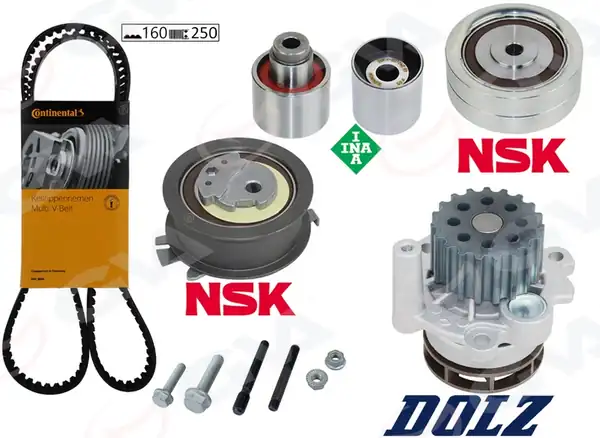 GVA 59WPK7575C | Devirdaimli Triger Seti Crafter T6 A3 Jetta Caddy Polo Passat 1 2 1 6 2 0 TDI CAYB C D Caab C CKUB Cffb Cfwa CAGA