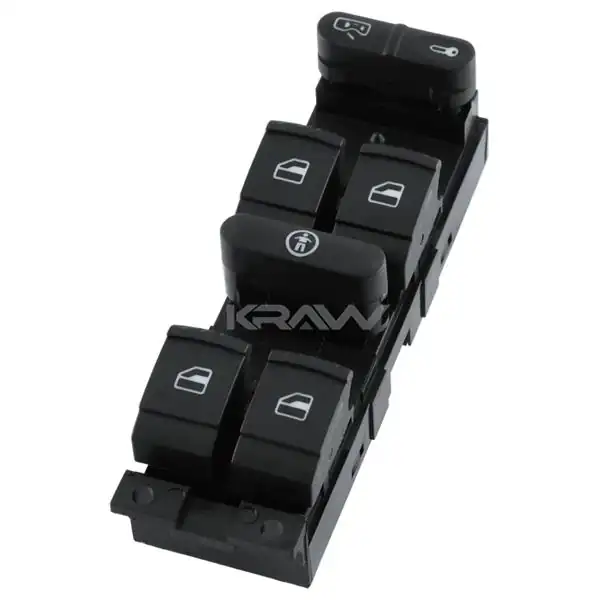 MCAR An 412 Cam Açma Kapama Anahtarı Sürücü Tarafı Dörtlü Golf IV Bora Passat B5 96 06