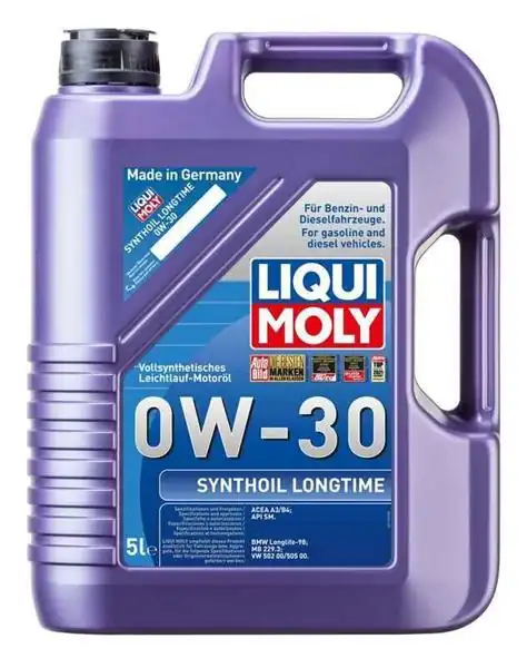 LIQUI MOLY 8977 | Synthoillongtime Motor Yağı 0w 30 5l Koli 4 Adet 4 Adet