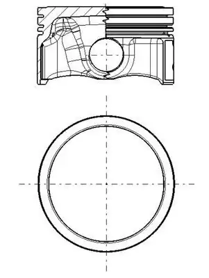 MAHLE 011PI00118002 | Motor Piston Segman 0 50 79 50mm Opel Astra H Astra J Meriva A Insignia A 1 6 T Z16let A16let Cors A D E 1 6 B 16 Z16lel Les