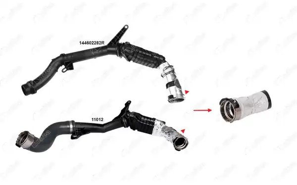 NIFEA 11193 | Turbo Hortumu Küçük Plastik Parça Hariç Dokker Lodgy Logan II Sandero II Duster Clio IV 1