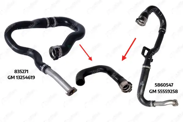 NIFEA 21345 | Turbo Hortumu Plastik Ve Metal Boru Hariç Corsa D 1 3cdti