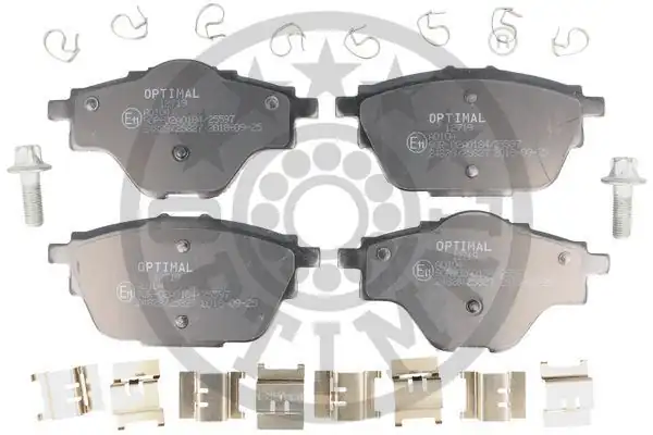 OPTIMAL BP12719 | Fren Balatası Arka P106mm Peugeot P3008 II P84 C4 Picasso II