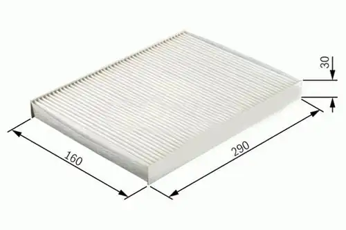 SARDES SCA536 | Polen Filtresi Fiat Brava Bravo 1 2 1 4 1 6 95 01 Marea 1 6 1 8 96 02