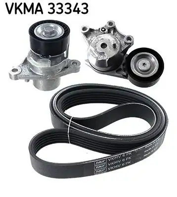 SKF VKMA33343 | Kanallı V Kayış Seti Citroen Ca Cactus 14 C4 Picasso II 13 Peugeot 3008 14 21