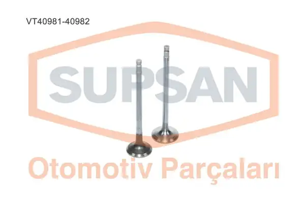 Supsan Vt40981 40982 Subap Emme Egzoz Nissan X-Trail Almera 2 2 16v Yd22 Ddti