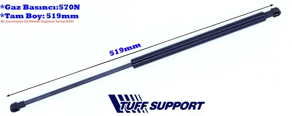 TUFFSUPPORT 611361 | Bagaj Amortisörü 96 Palio Weekend