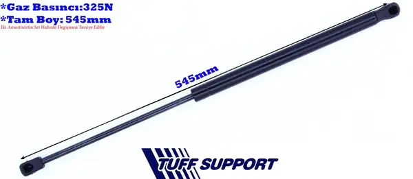 TUFFSUPPORT 611911 | Bagaj Amortisörü 08 Fiesta VI
