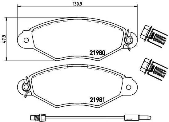 Valeo 9001018 Fte Fren Balatası Ön Kangoo II Citroen Xsara 1 4 1 6 1 9d 04 Peugeot 206 2001