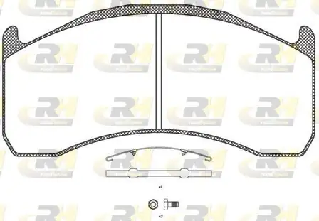 ROADHOUSE 21072-00 | Fren Balatası Volvo Fl 180 Fl 220 00 Xx