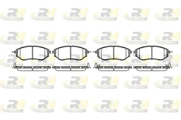 ROADHOUSE 21137.02 | Fren Balatası Legacy IV Berlina Station Wagon 08