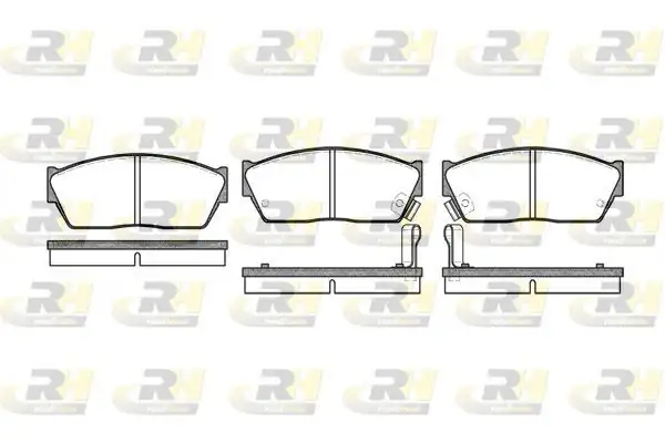 ROADHOUSE 2147.02 | Fren Balatası Accord I Sj. Sy 01 79-09 83