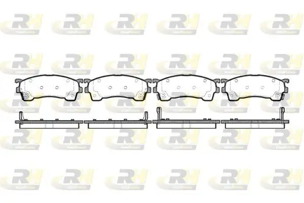 ROADHOUSE 2415.04 | Fren Balatası Probe II Ecp 10 93-03 98
