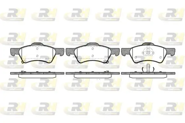 ROADHOUSE 2810.02 | Fren Balatası Voyager Grand Voyager III Gs 01 9