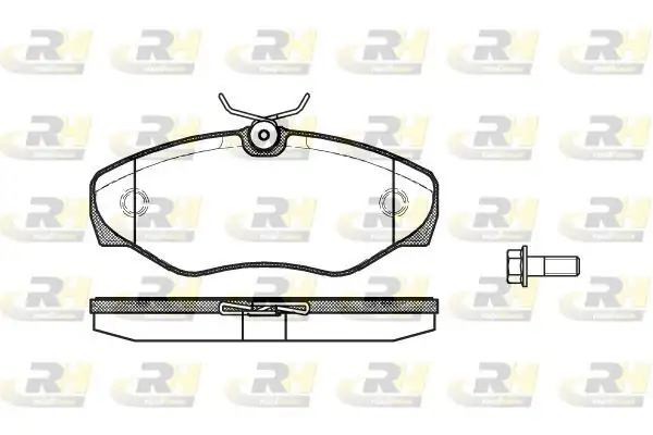 ROADHOUSE 2834-10 | Fren Balatası Vivaro F7 J7 E7 08 01