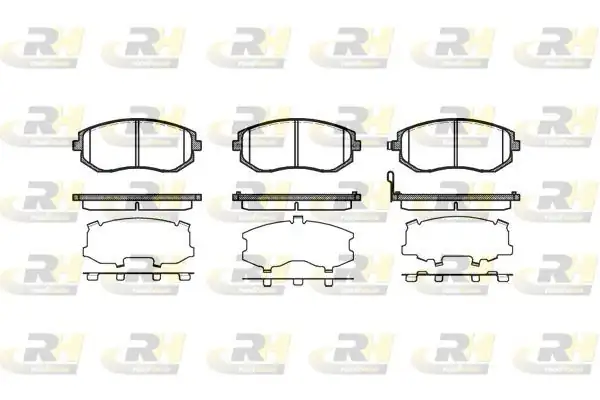 ROADHOUSE 2951.11 | Fren Balatası Legacy IV Berlina Station Wagon 08